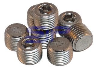 ⅛"NPT Grub Blind Headless Set Screw